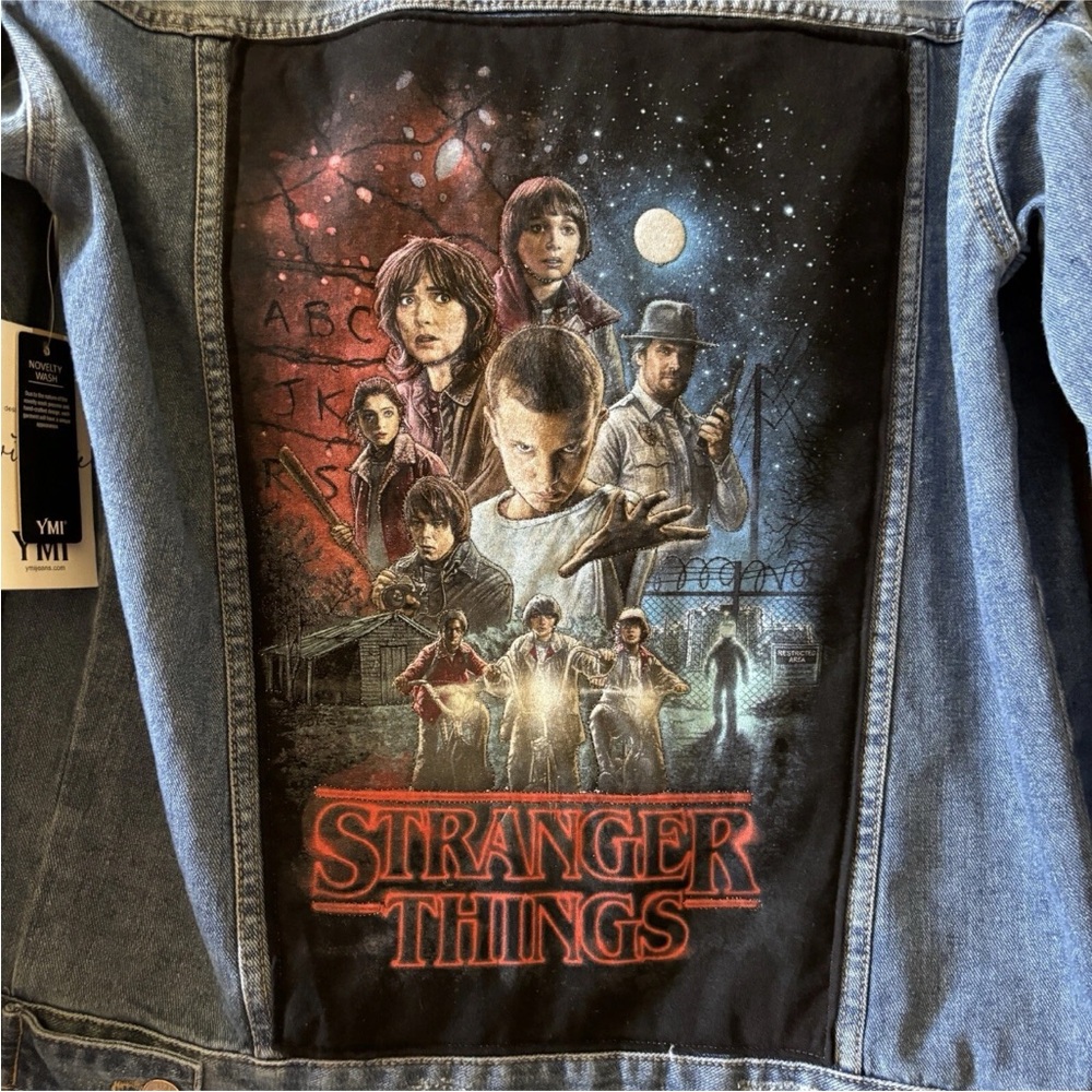 Stranger Things - Trucker Jean Jacket - Fits Like Size 6